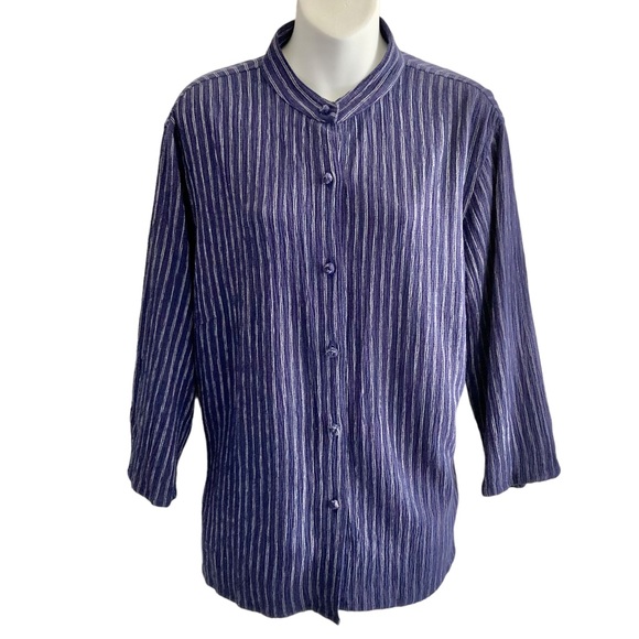 Jones New York | Striped Blouse - Picture 1 of 12